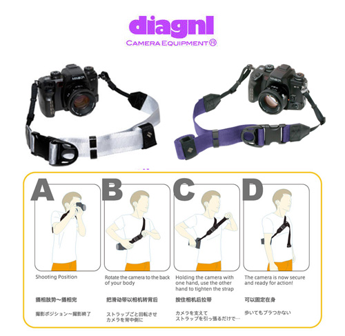 Diagnal Ninja Strap Special Color 忍者相機帶限量顏色再入荷
