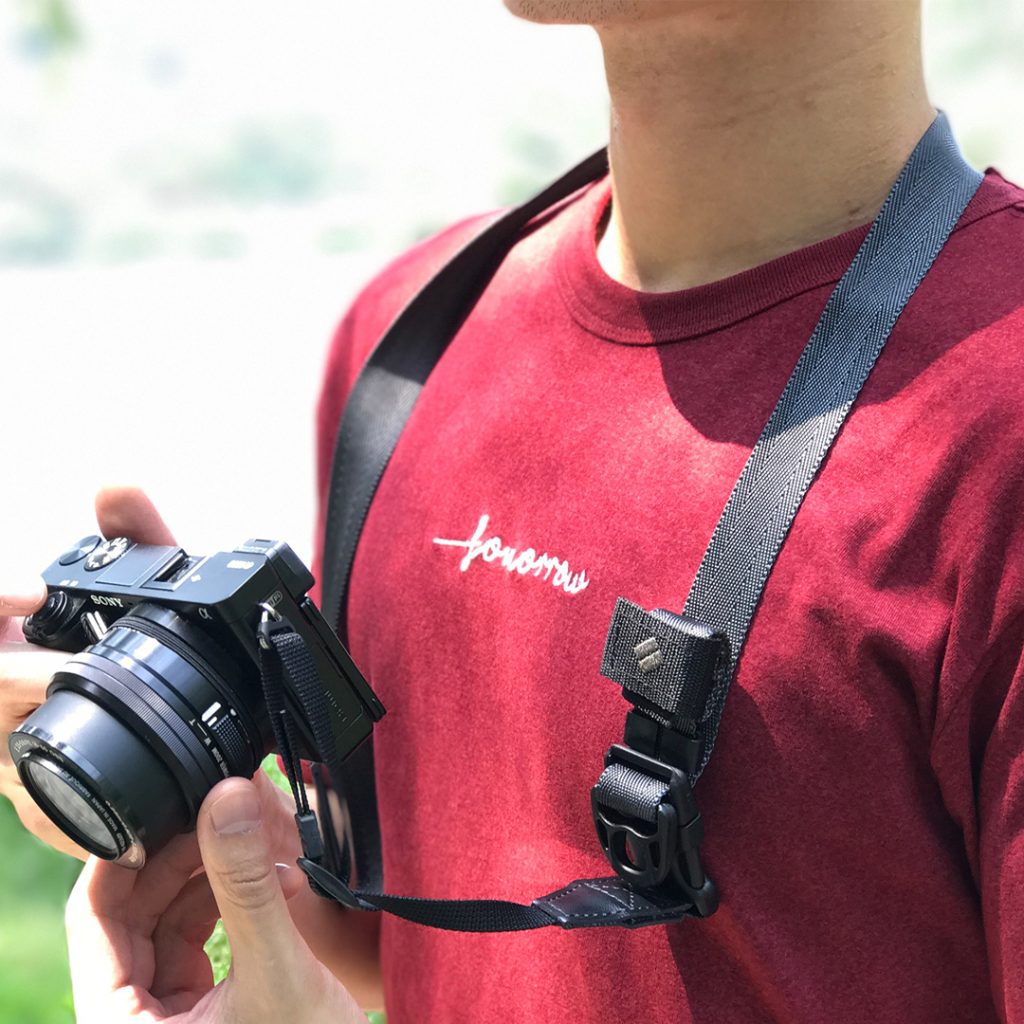 diagnl ninja camera strap 25mm charcoal grey