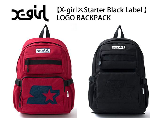 x-girl x Starter Black Label Logo Backpack | STOUT Online Shop