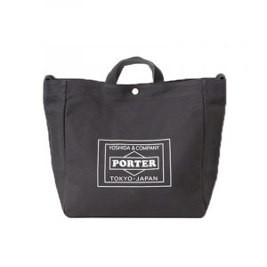 lowercasexporter-totebag-charcoal by stoutbag online