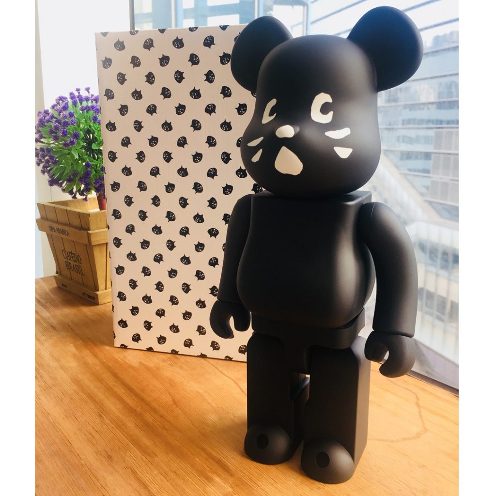 ne-net nya bearbrick 400% in stoutbag